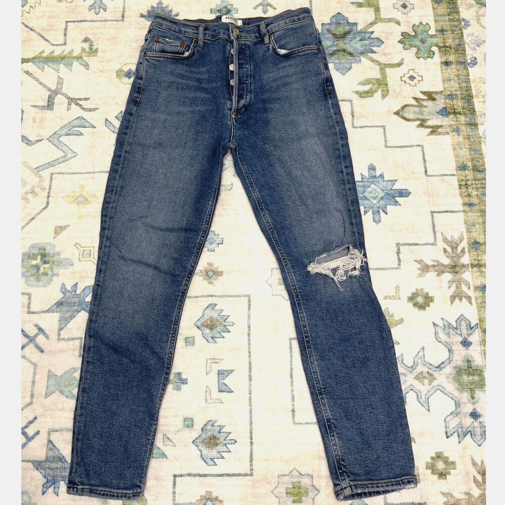 AGOLDE Nico High Rise Slim Jeans – Size 28 Style: A093C‑1256